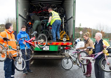 Donegal donates an incredible 300 bicycles to the Bike for Africa Appeal